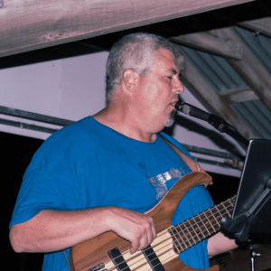 Picture of bassist/vocalist Dale Storer